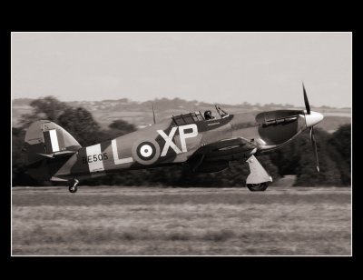 Hurricane Taking Off